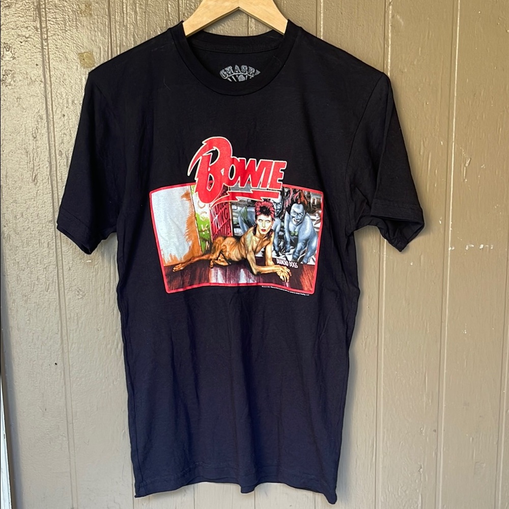Chaser David Bowie Diamond Dogs Black Graphic Tee